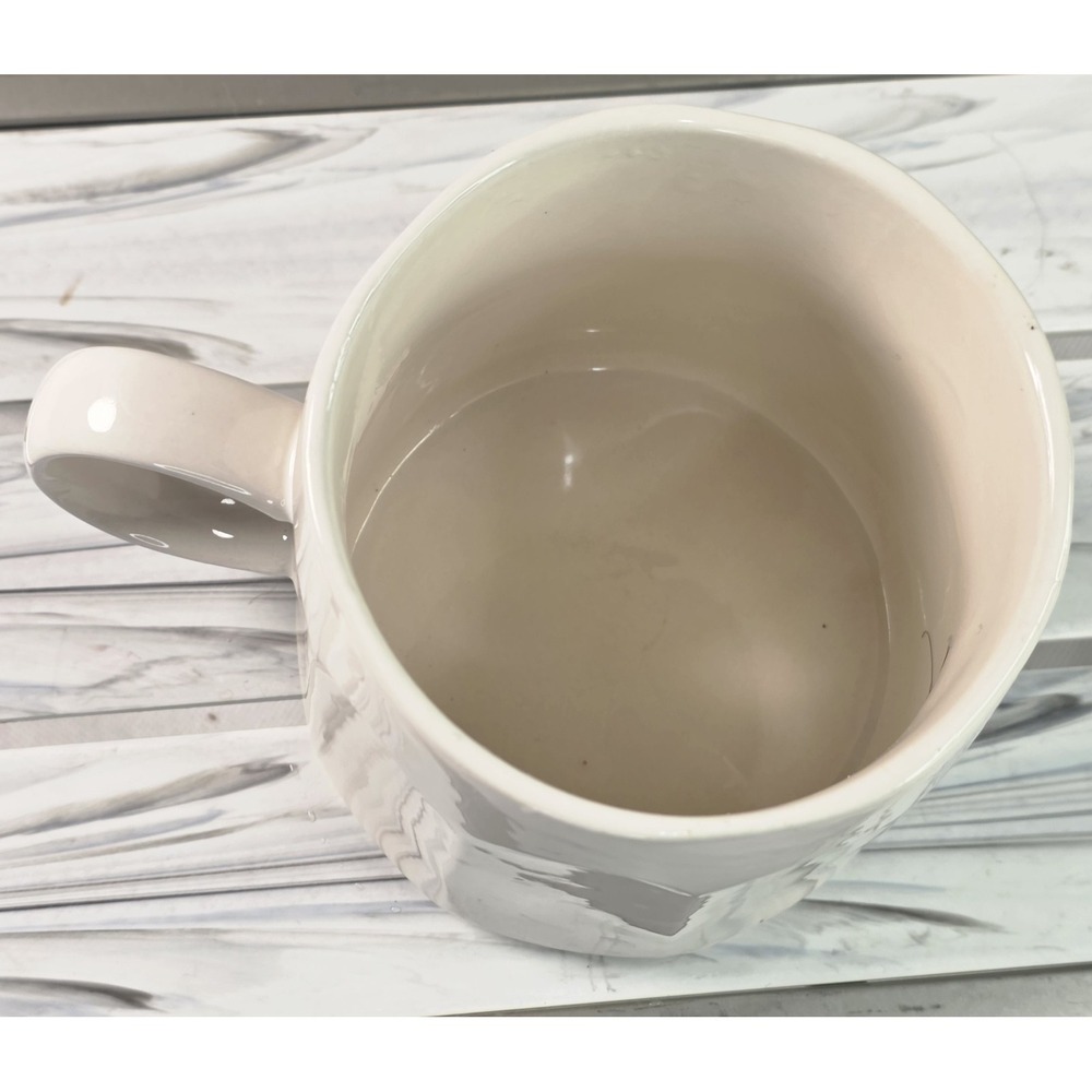 Rae Dunn Mug THINK Artisan Collection By Magenta Typewriter Font Coffee Cup - Picture 3 of 5